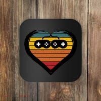 Retro Gamer Heart Coaster thumb 0