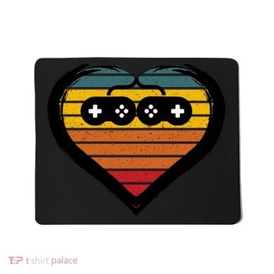 Retro Gamer Heart Mousepad