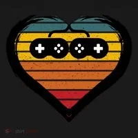 Retro Gamer Heart Toddler Hoodie thumb 2