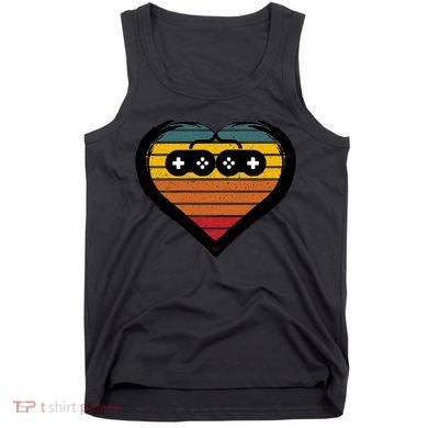 Retro Gamer Heart Tank Top