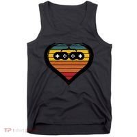 Retro Gamer Heart Tank Top thumb 0