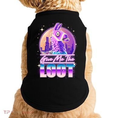 Retro Give Me the Loot Llama Loot Doggie Tank