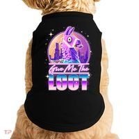 Retro Give Me the Loot Llama Loot Doggie Tank thumb 0