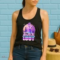 Retro Give Me the Loot Llama Loot Women's Tank Top thumb 2