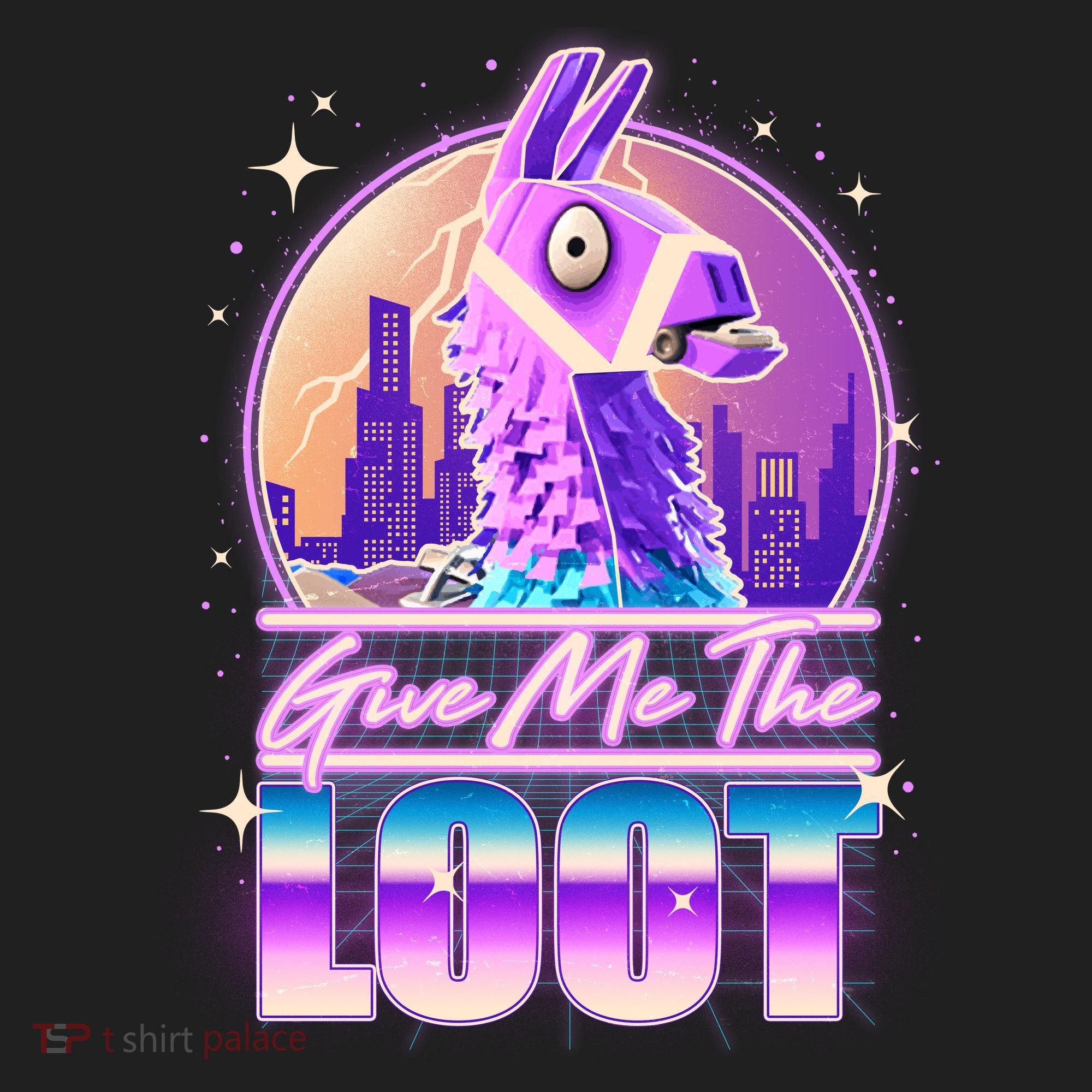 Retro Give Me the Loot Llama Loot Hat