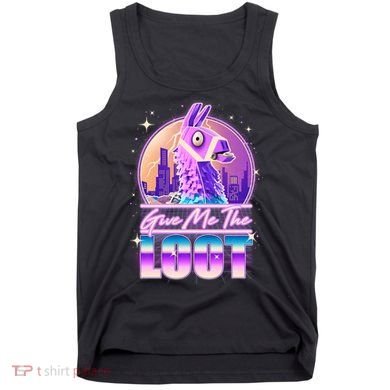 Retro Give Me the Loot Llama Loot Tank Top