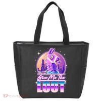 Retro Give Me the Loot Llama Loot Tote Bag thumb 0
