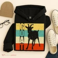 Retro Goat Hoodie thumb 4
