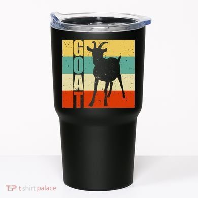 Retro Goat Tumbler