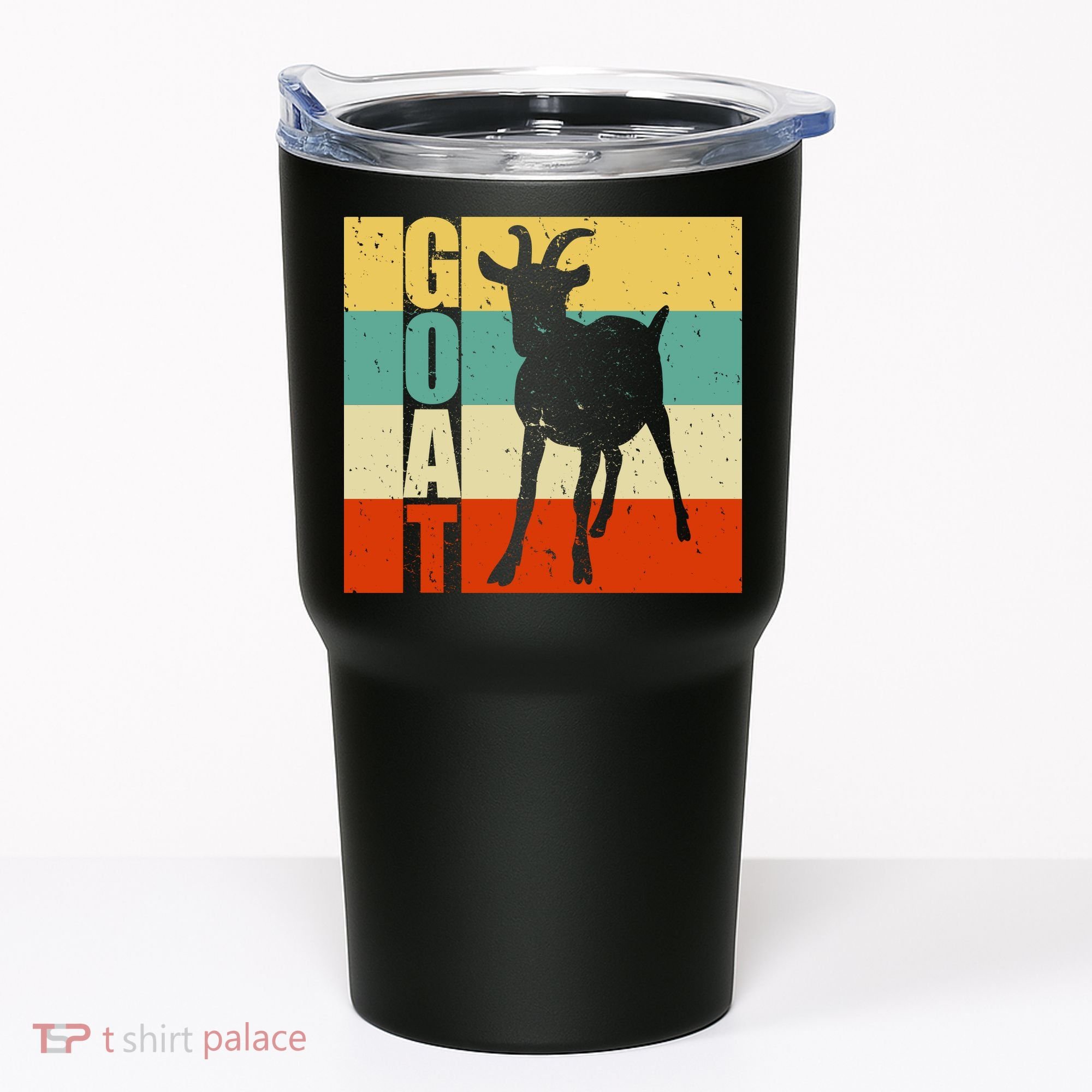 Retro Goat Tumbler