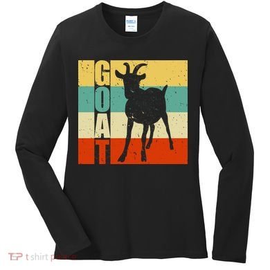 Retro Goat Women's Long Sleeve Shirt