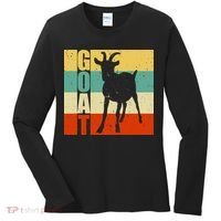Retro Goat Women's Long Sleeve Shirt thumb 0