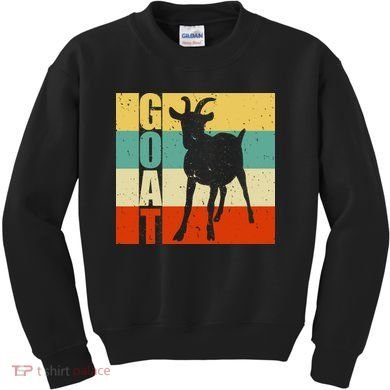 Retro Goat Kids Sweatshirt