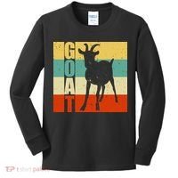 Retro Goat Kids Long Sleeve Shirt thumb 0