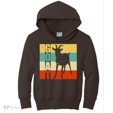 Retro Goat Kids Hoodie