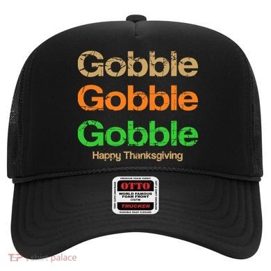 Retro Gobble Funny Thanksgiving Hat