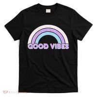Retro Good Vibes Rainbow T-Shirt thumb 0