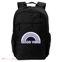 Retro Good Vibes Rainbow Backpack thumb 0