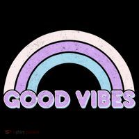 Retro Good Vibes Rainbow Pajama Set thumb 2