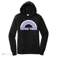Retro Good Vibes Rainbow Women's Hoodie thumb 0