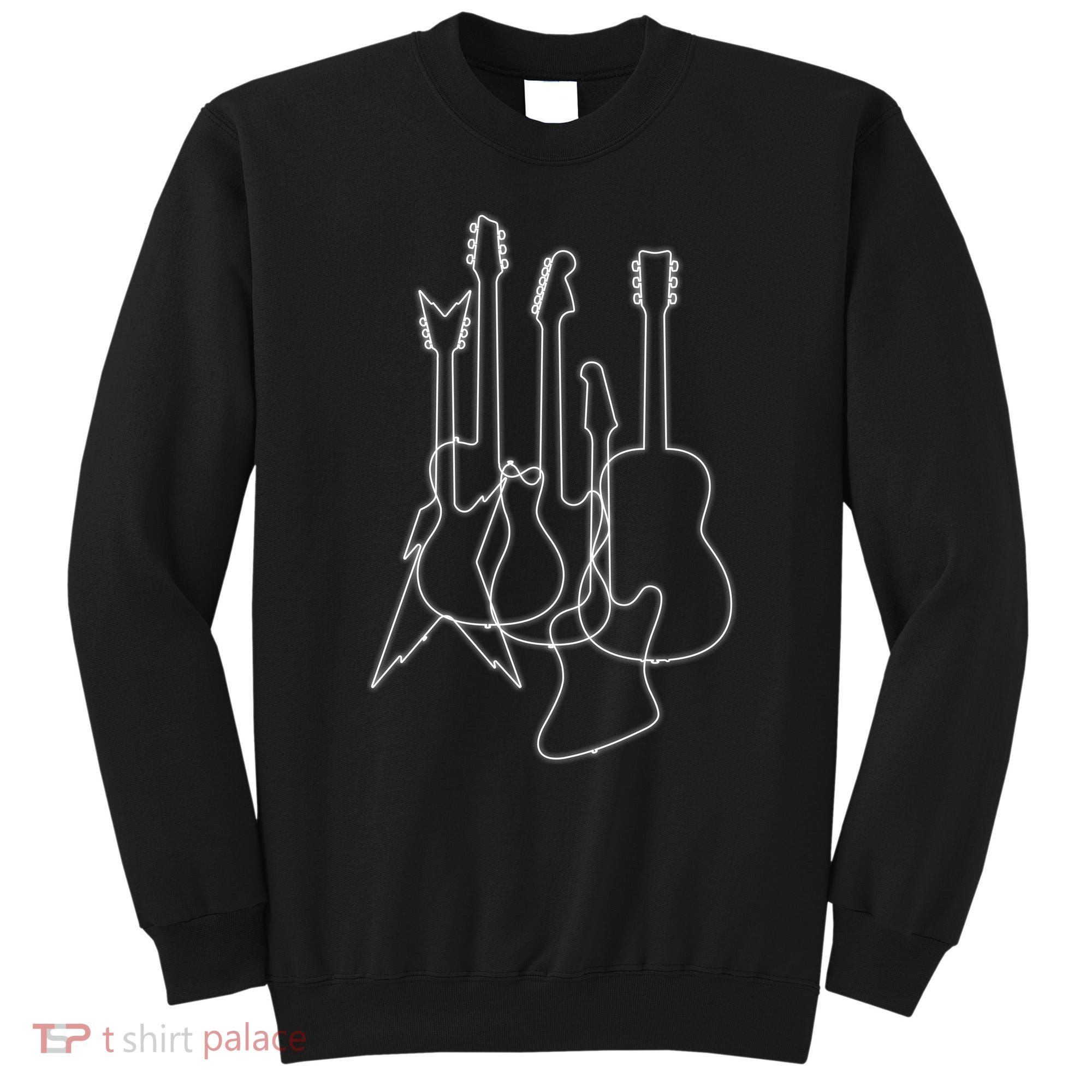 Retro Guitars Sweatshirt