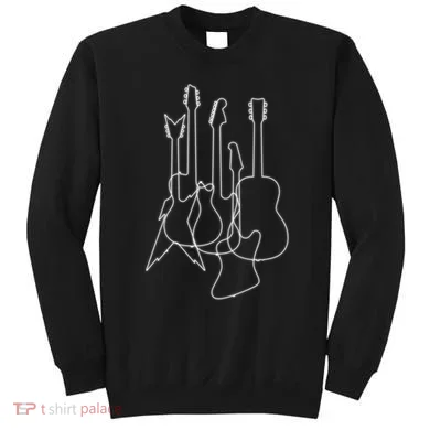 Retro Guitars Sweatshirt