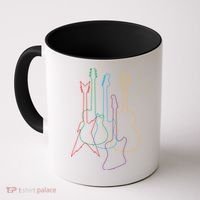 Retro Guitars Coffee Mug thumb 0