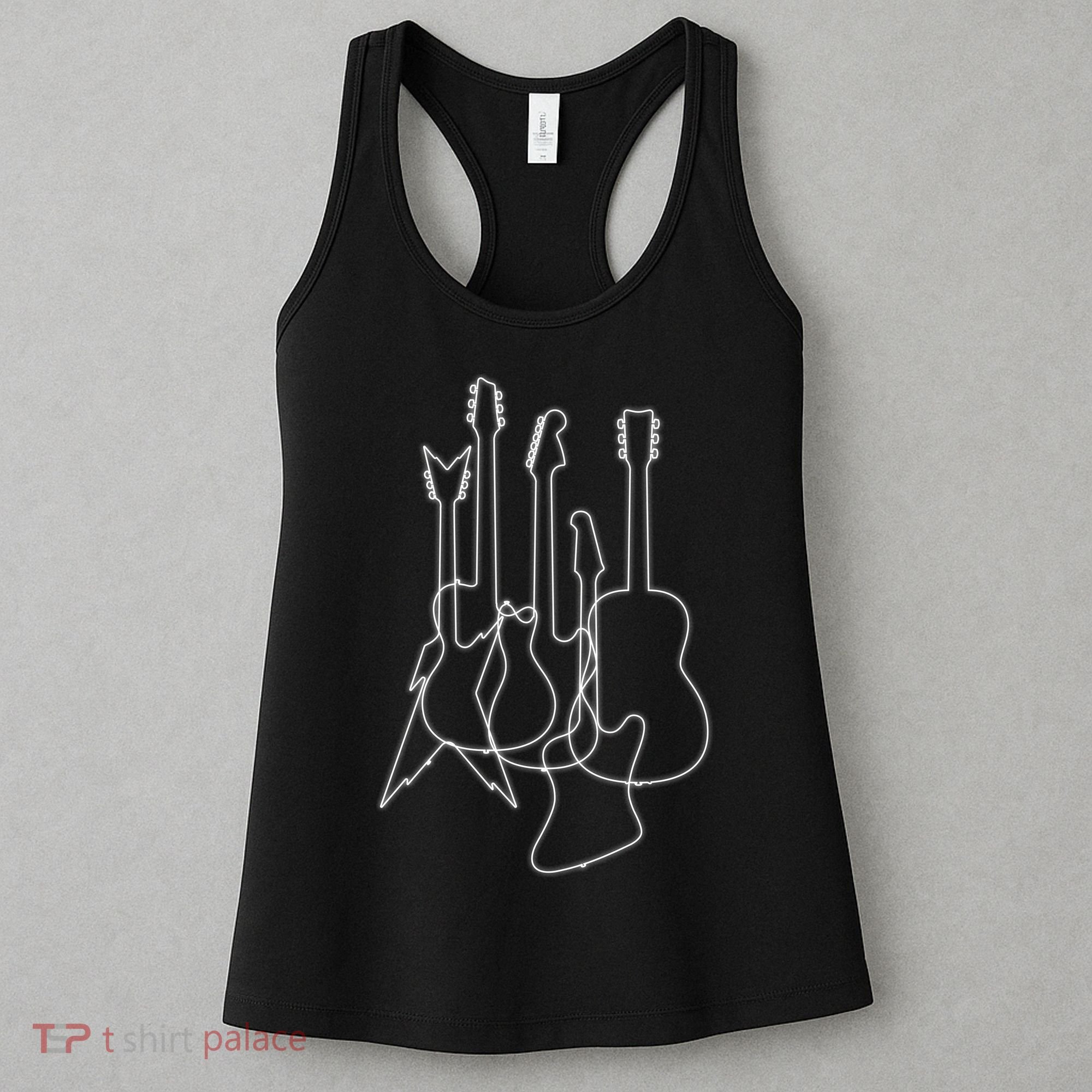 Retro Guitars Women's Tank Top