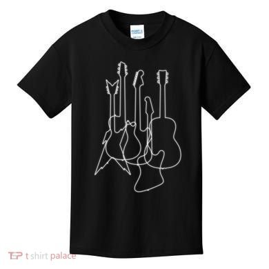 Retro Guitars Kids T-Shirt
