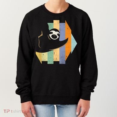 Retro Hanging Sloth Women's Sweatshirt