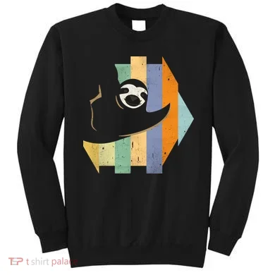 Retro Hanging Sloth Sweatshirt