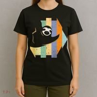 Retro Hanging Sloth T-Shirt thumb 4