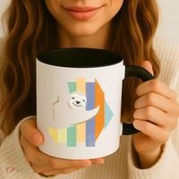 Retro Hanging Sloth Coffee Mug thumb 3