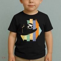 Retro Hanging Sloth Toddler T-Shirt thumb 2