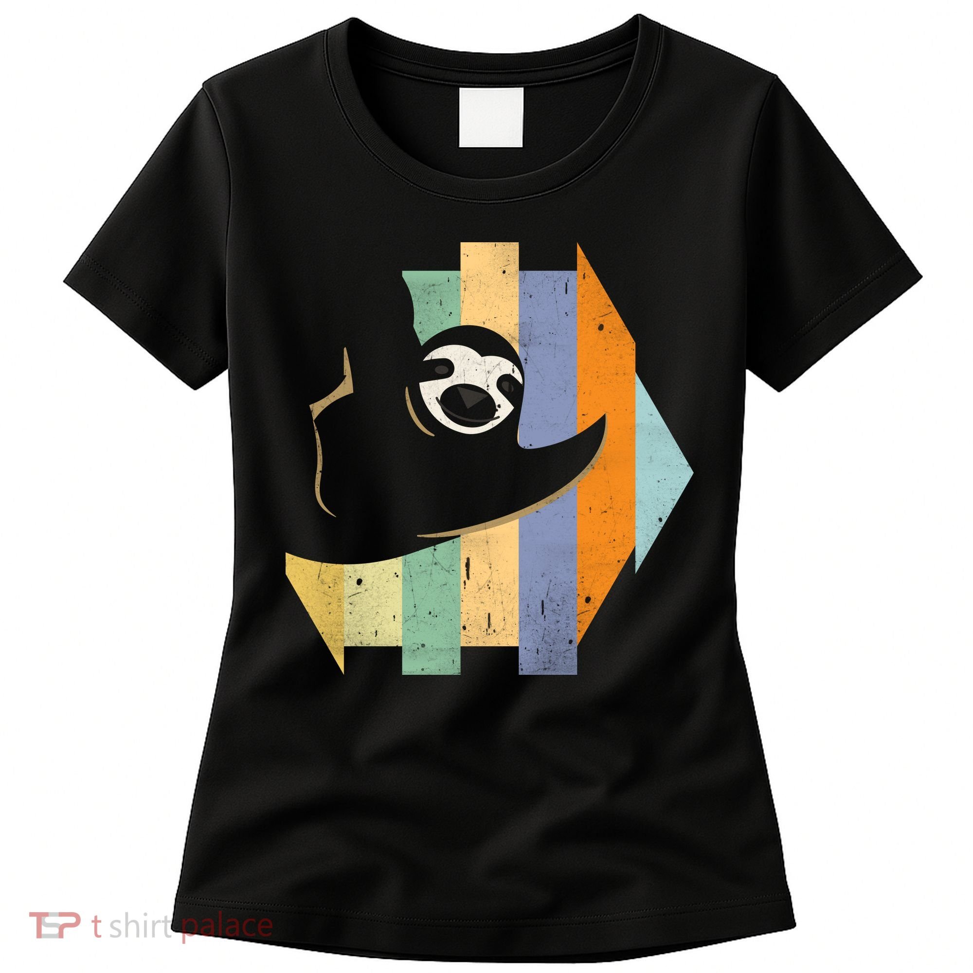 Retro Hanging Sloth Women's T-Shirt