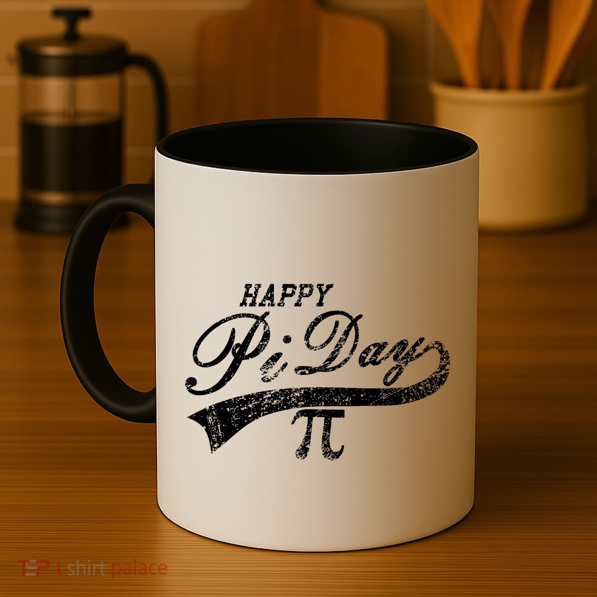 Retro Happy Pi Day 3.14 March 14th Math Geek Coffee Mug