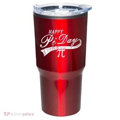 Retro Happy Pi Day 3.14 March 14th Math Geek Tumbler