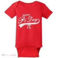 Retro Happy Pi Day 3.14 March 14th Math Geek Baby Bodysuit thumb 0