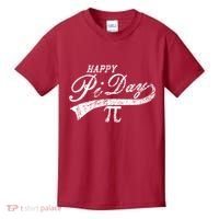 Retro Happy Pi Day 3.14 March 14th Math Geek Kids T-Shirt thumb 0