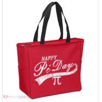 Retro Happy Pi Day 3.14 March 14th Math Geek Tote Bag thumb 2