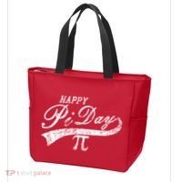 Retro Happy Pi Day 3.14 March 14th Math Geek Tote Bag thumb 3