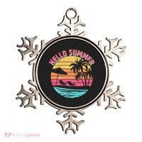 Retro Hello Summer Ornament thumb 0
