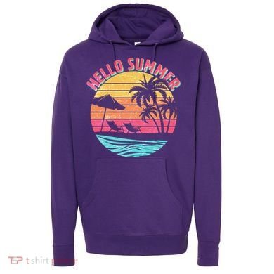 Retro Hello Summer Hoodie