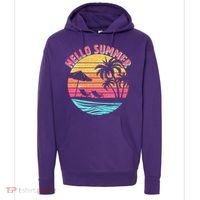 Retro Hello Summer Hoodie thumb 0