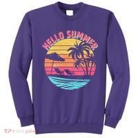 Retro Hello Summer Sweatshirt thumb 0