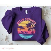Retro Hello Summer Sweatshirt thumb 2