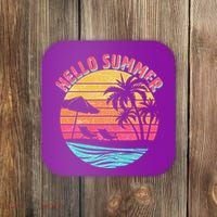 Retro Hello Summer Coaster thumb 0