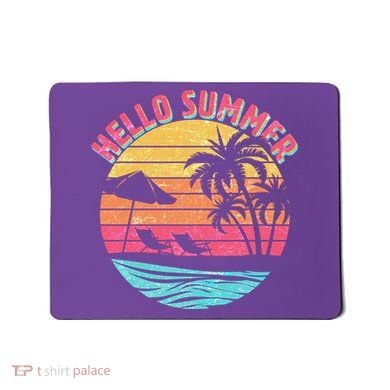 Retro Hello Summer Mousepad