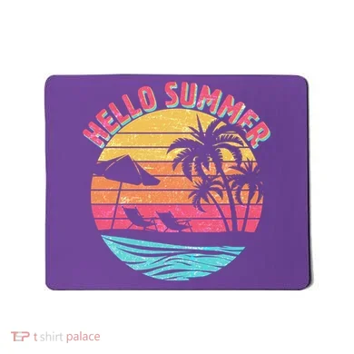 Retro Hello Summer Mousepad