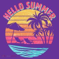 Retro Hello Summer Hat thumb 2